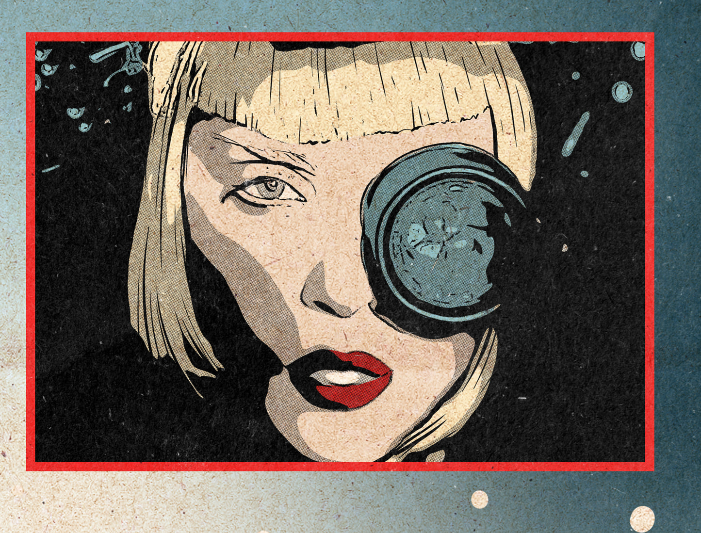 Lady Gaga Print - Alejandro Comic Cover Art