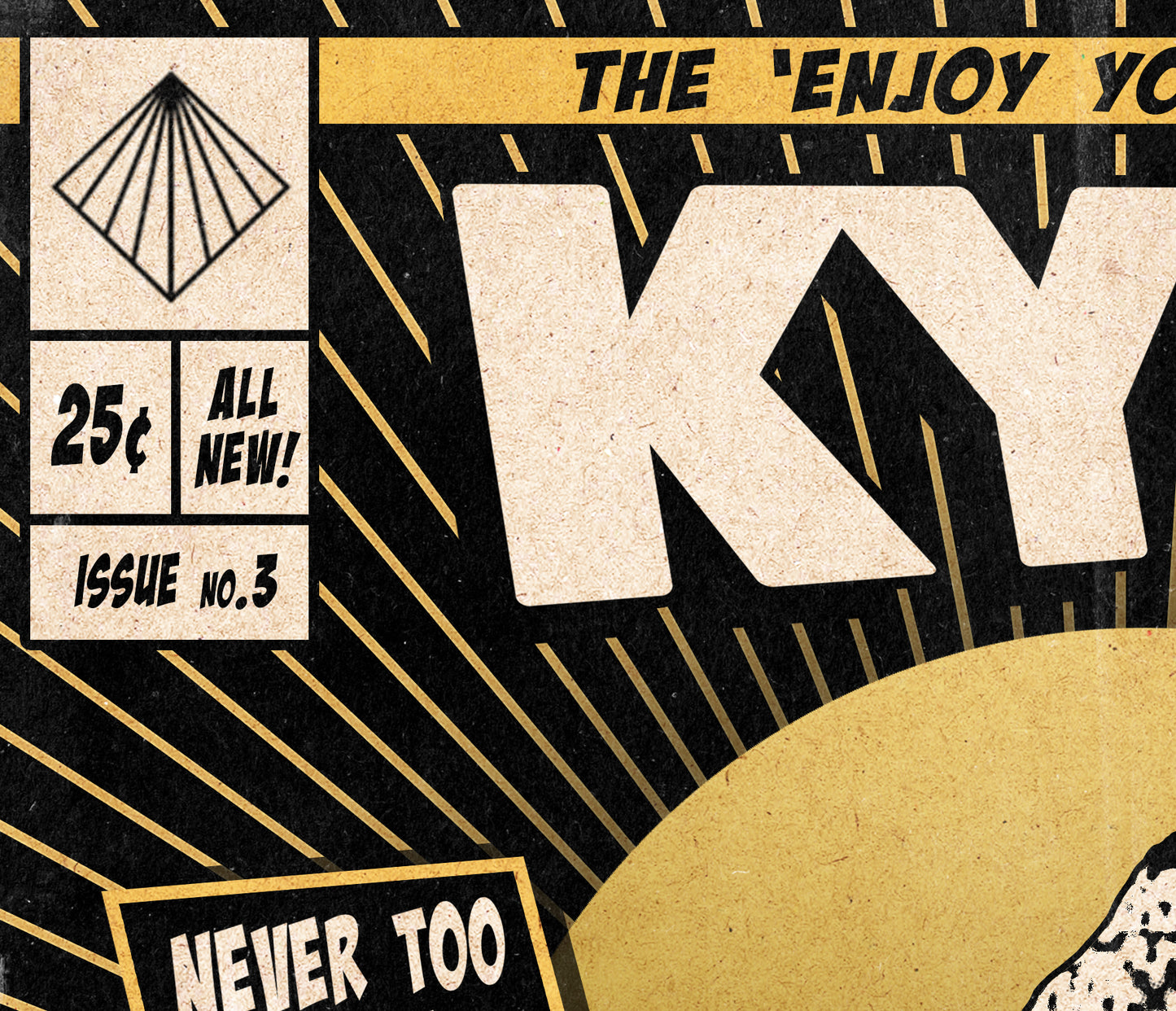 Kylie Minogue Print - Never Too Late Comic Cover Art