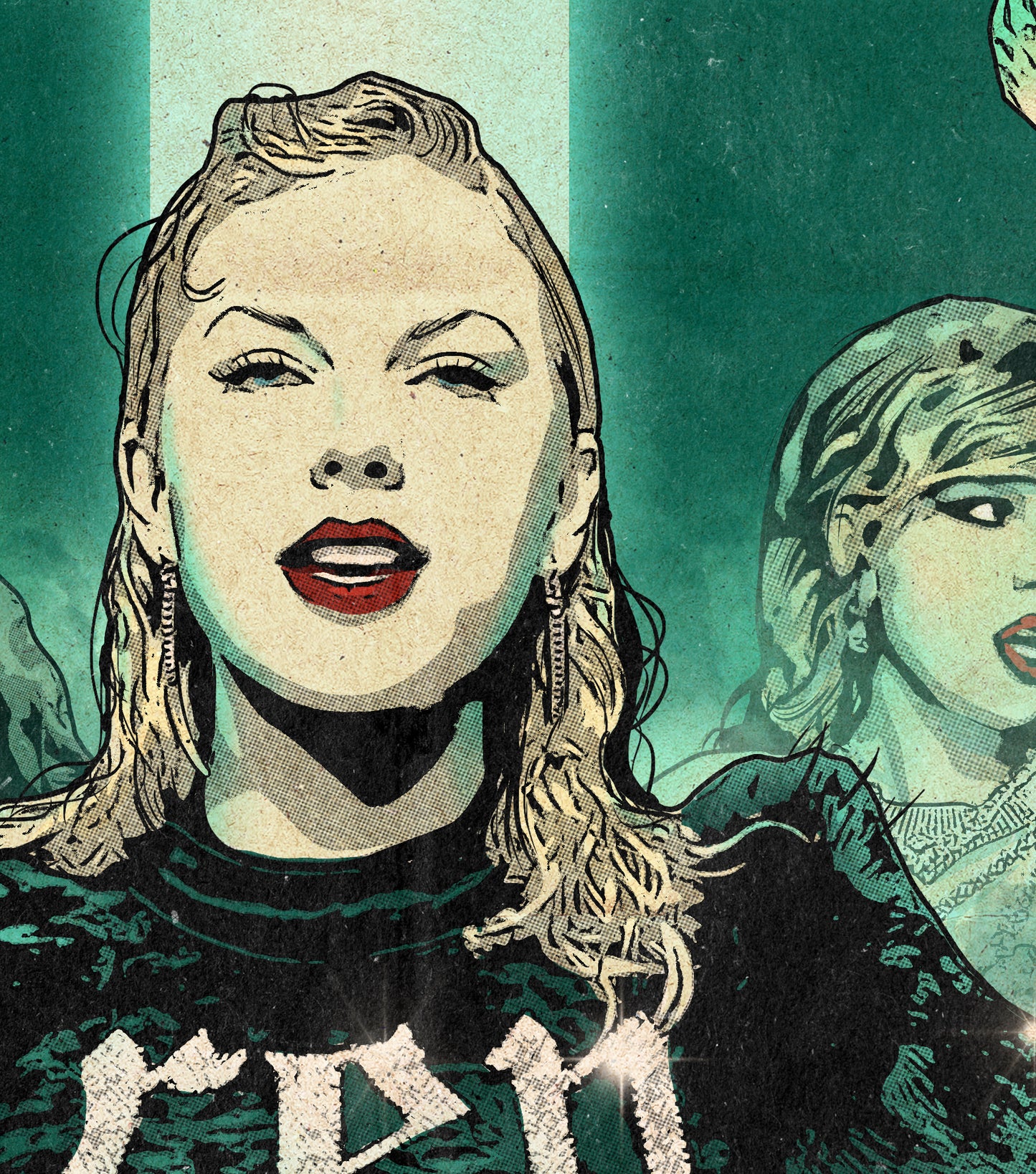 Taylor Swift Print - Look What You Made Me Do Comic Cover Art
