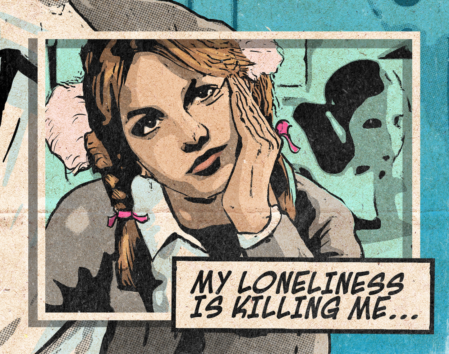 Britney Spears Print - Baby One More Time Comic Cover Art