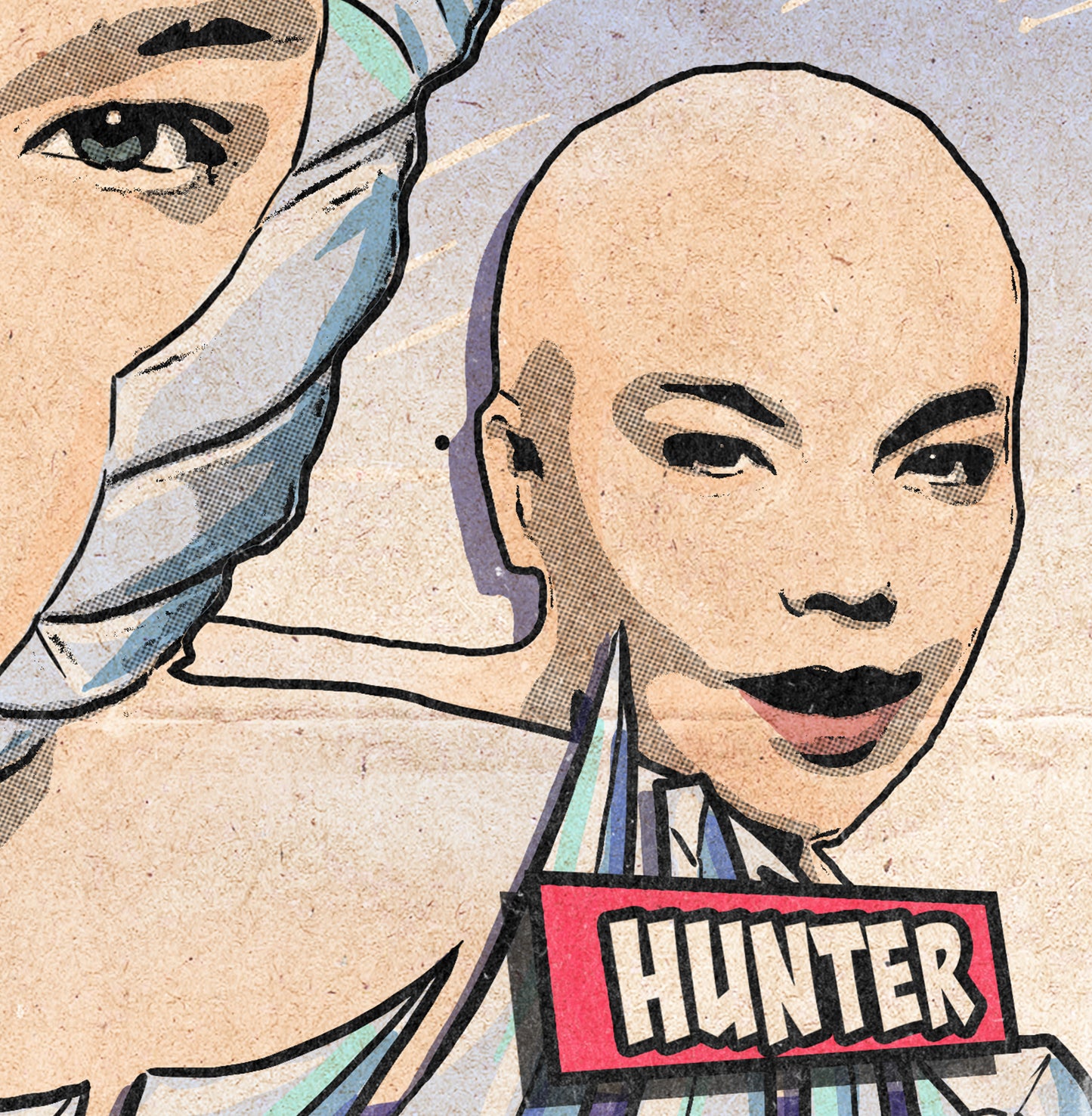 Björk Print - Hunter Comic Cover Art