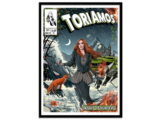 Tori Amos Print - Night Of Hunters Comic Cover Art