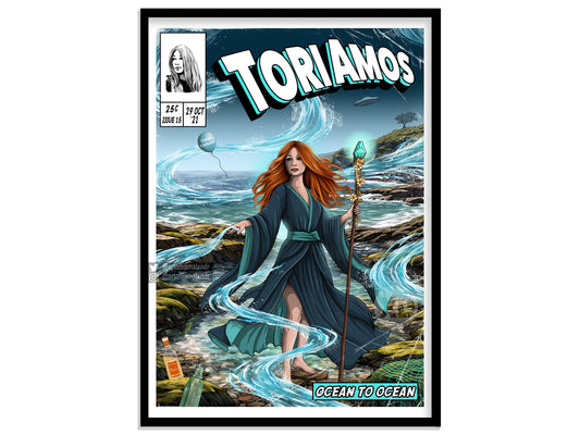 Tori Amos Print - Ocean To Ocean Comic Cover Art