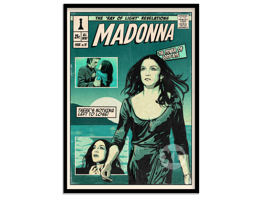 Madonna Print - The Power Of Goodbye Comic Cover Art