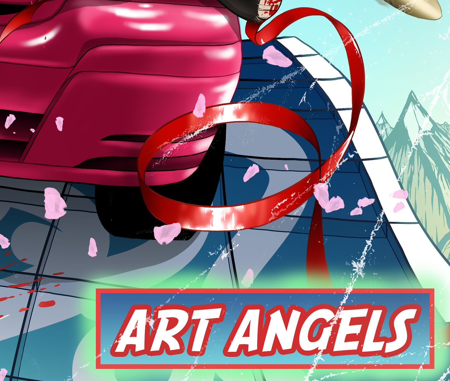 Grimes Print - Art Angels Comic Cover Art