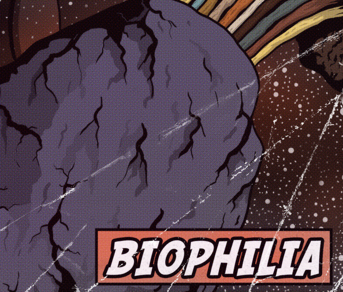 Björk Print - Biophilia Comic Cover Art