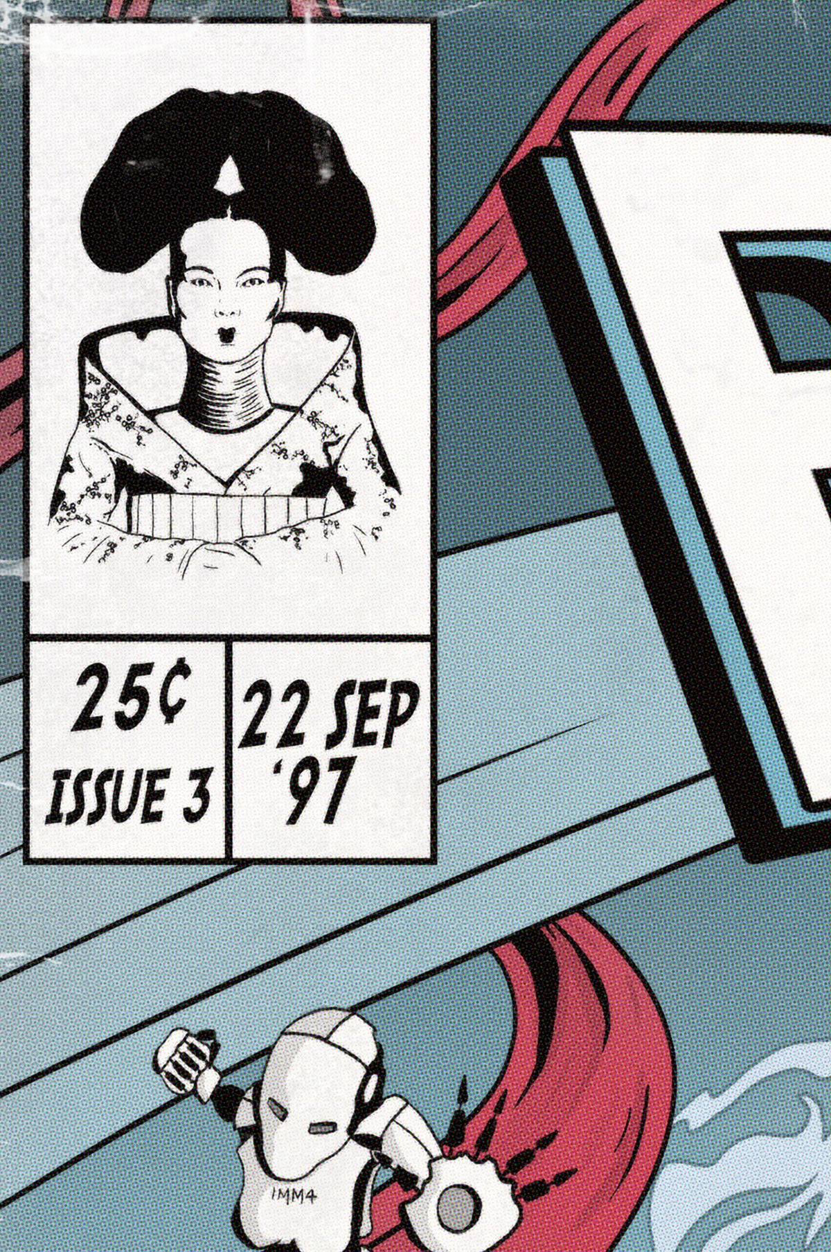 Björk Print - Homogenic Comic Cover Art