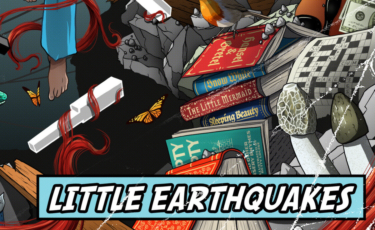 Tori Amos Print - Little Earthquakes Comic Cover Art