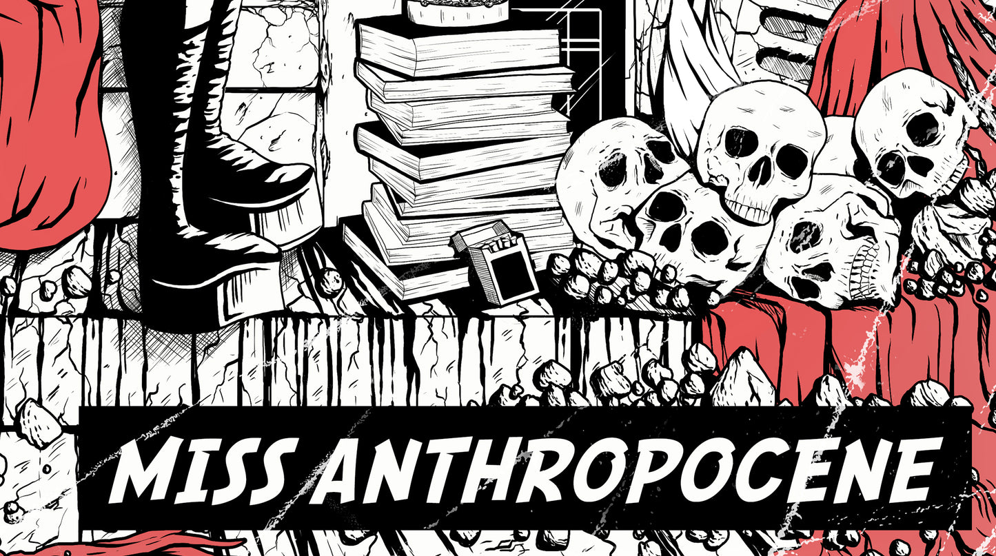 Grimes Print - Miss Anthropocene Comic Cover Art
