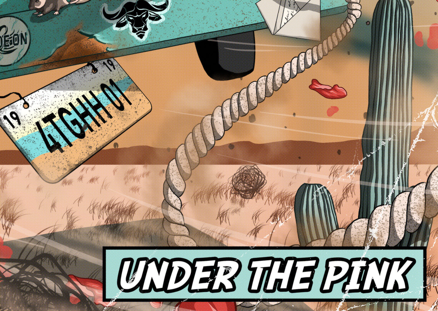 Tori Amos Print - Under The Pink Comic Cover Art