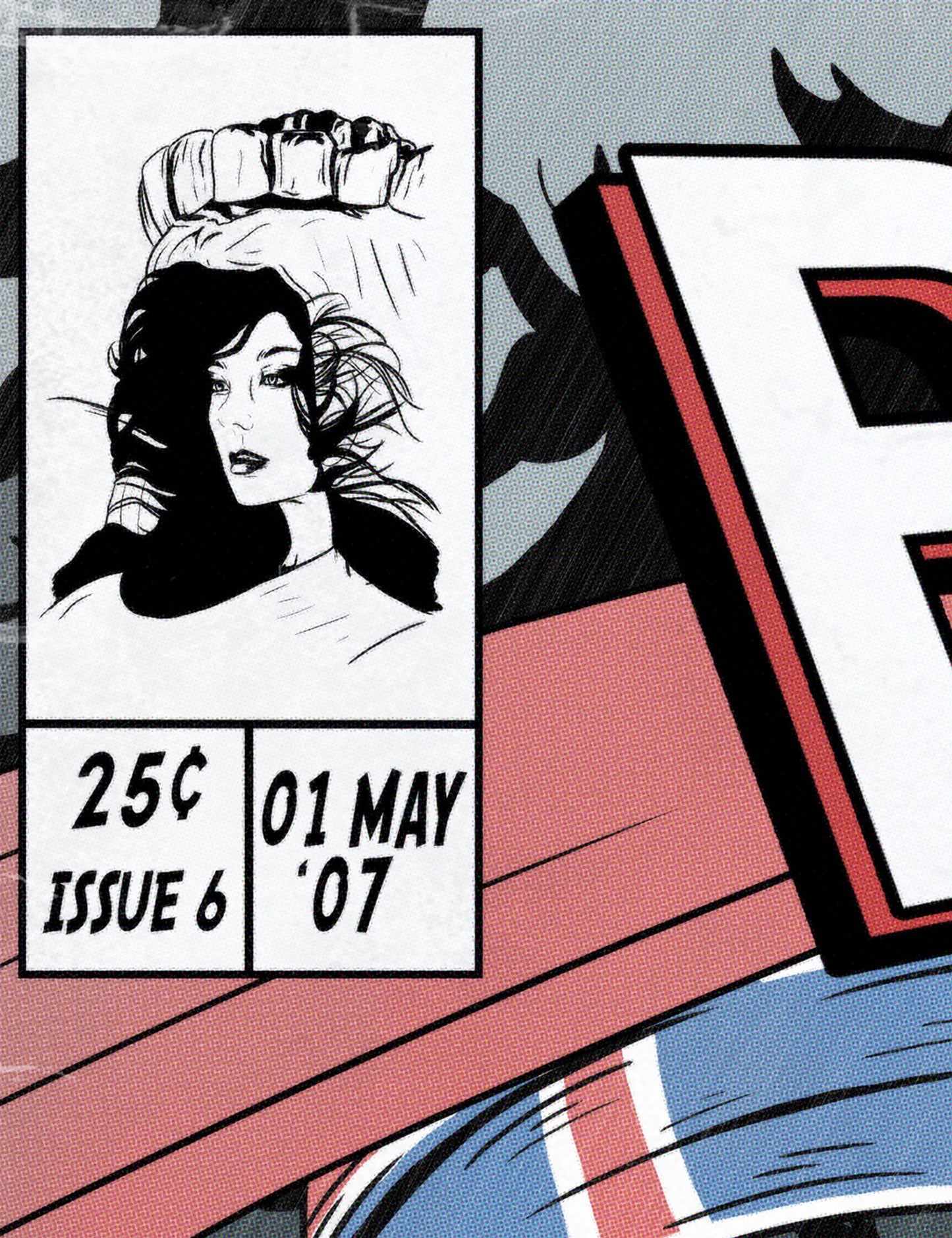 Björk Print - Volta Comic Cover Art