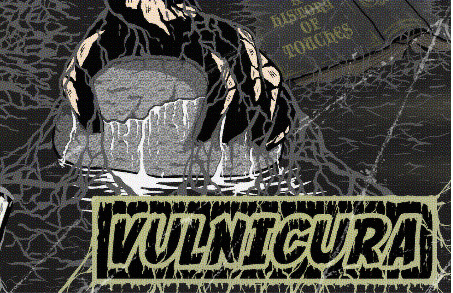 Björk Print - Vulnicura Comic Cover Art
