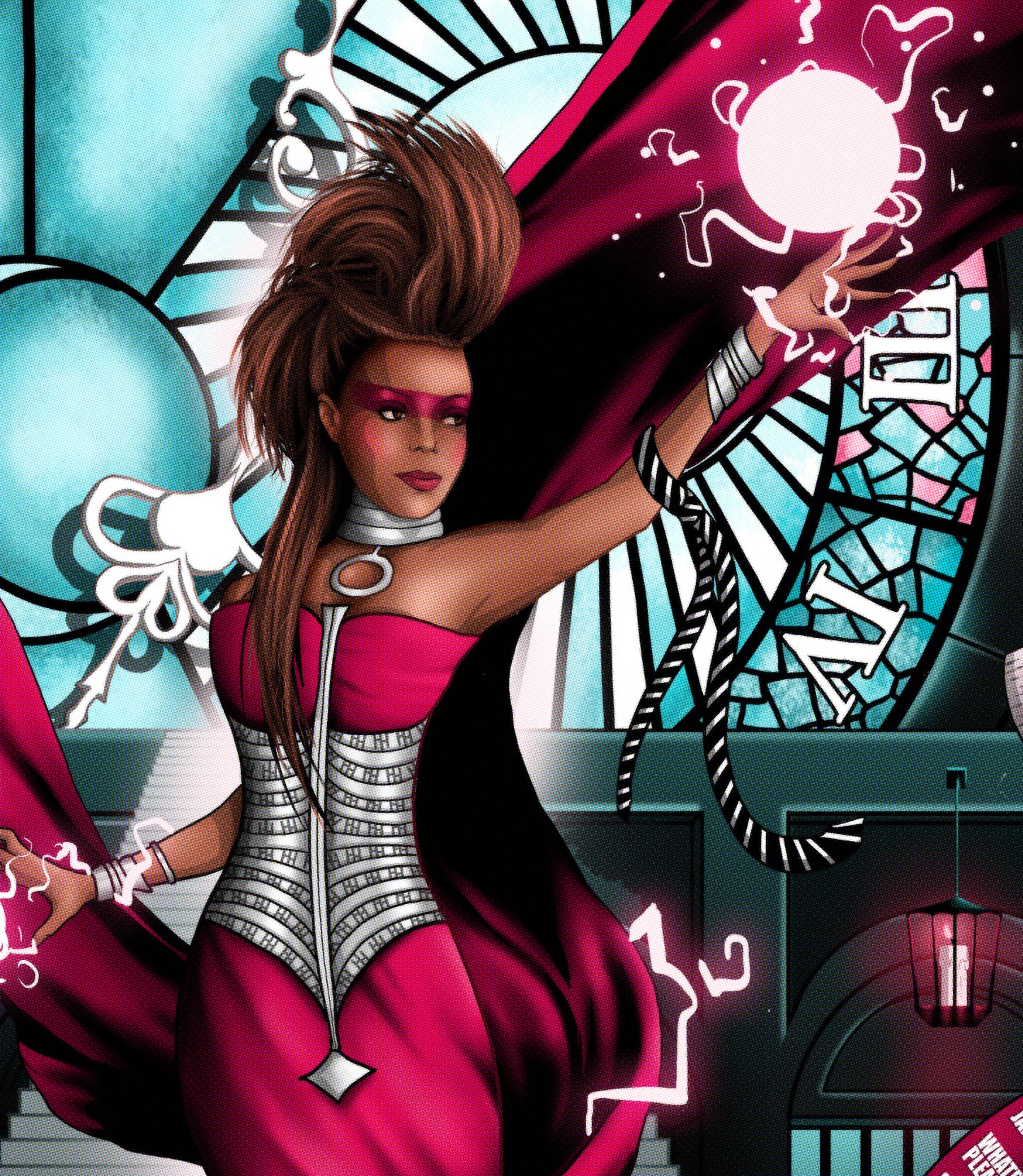 Janet Jackson Print - 20 Y.O. Comic Cover Art