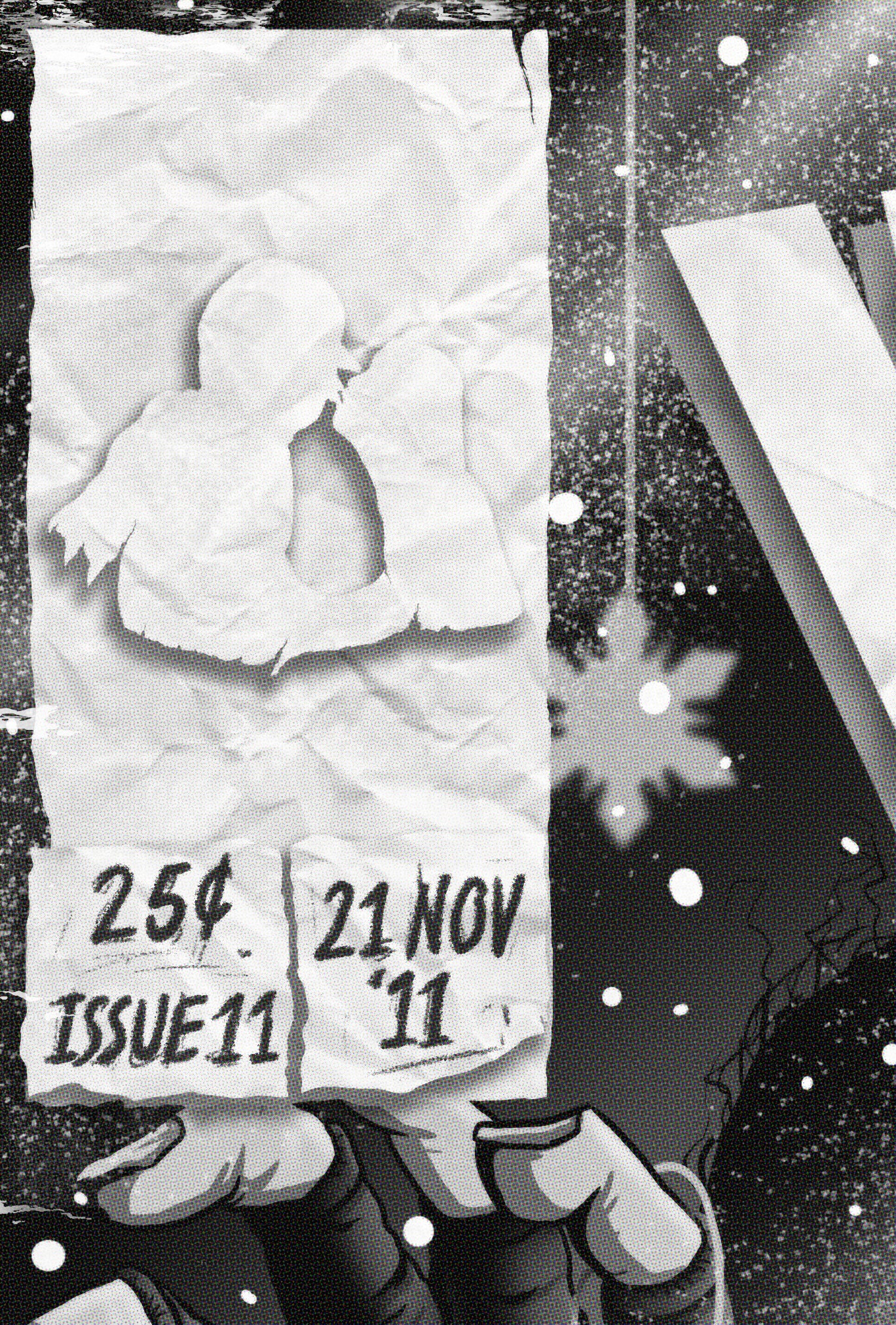 Kate Bush Print - 50 Words For Snow Comic Cover Art