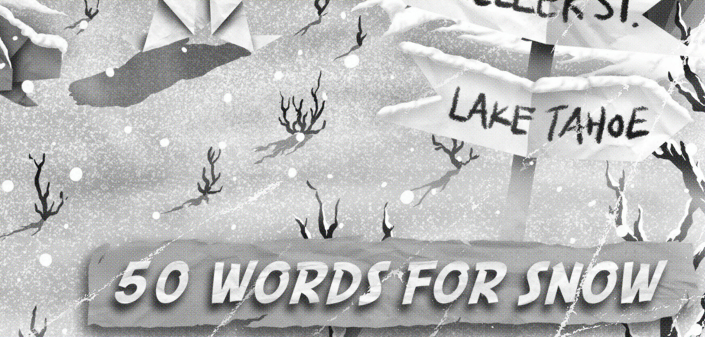 Kate Bush Print - 50 Words For Snow Comic Cover Art