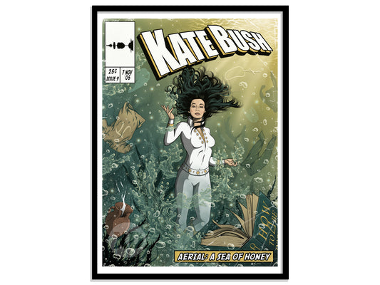 Kate Bush Print - Aerial: A Sea Of Honey Comic Cover Art