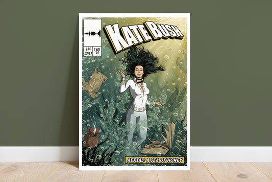 Kate Bush Print - Aerial: A Sea Of Honey Comic Cover Art