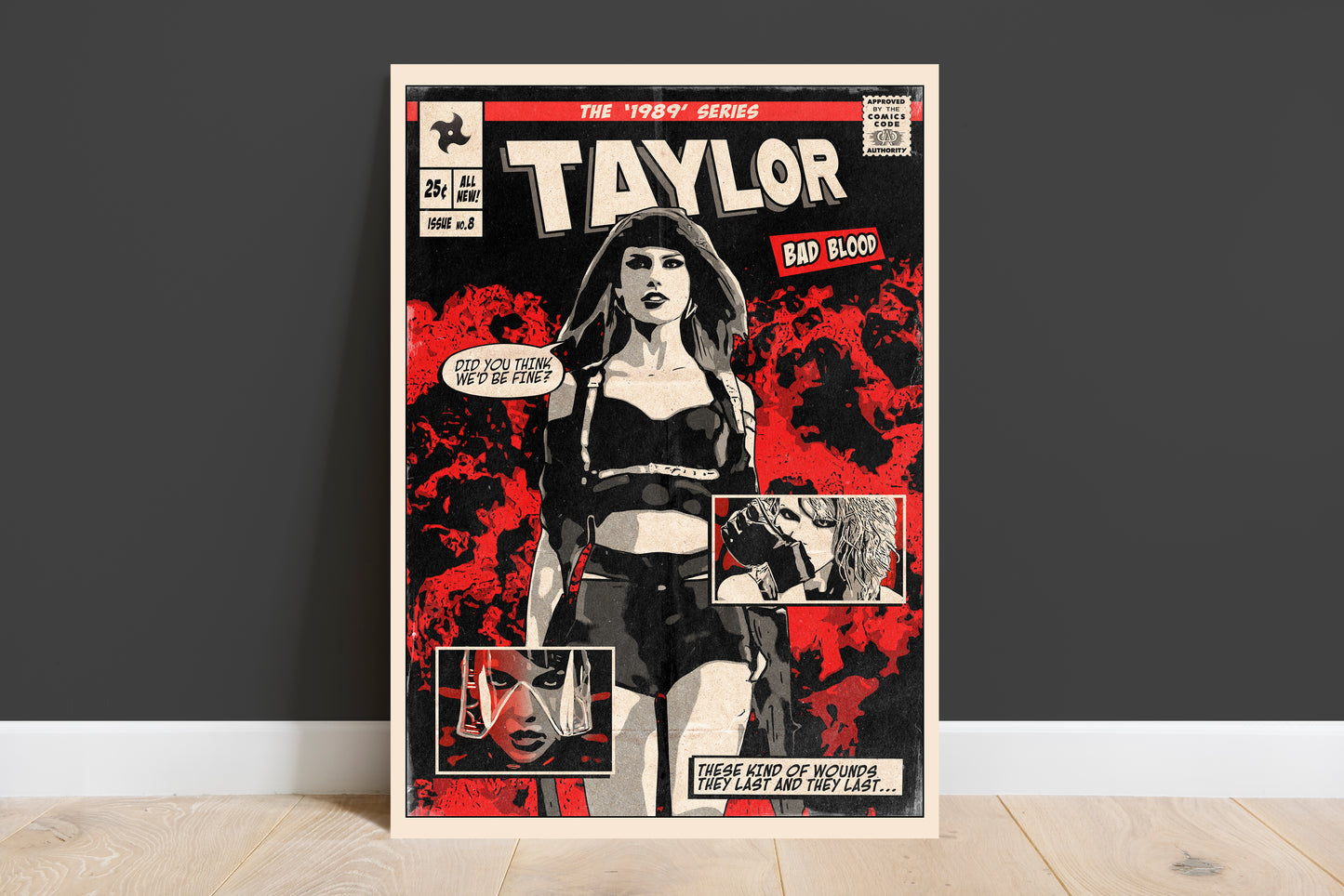 Taylor Swift Singles Collection - 10 Comic Cover Art Prints
