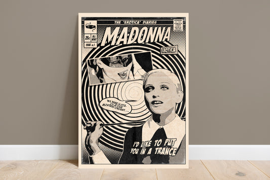 Madonna Print - Erotica Single Comic Cover Art