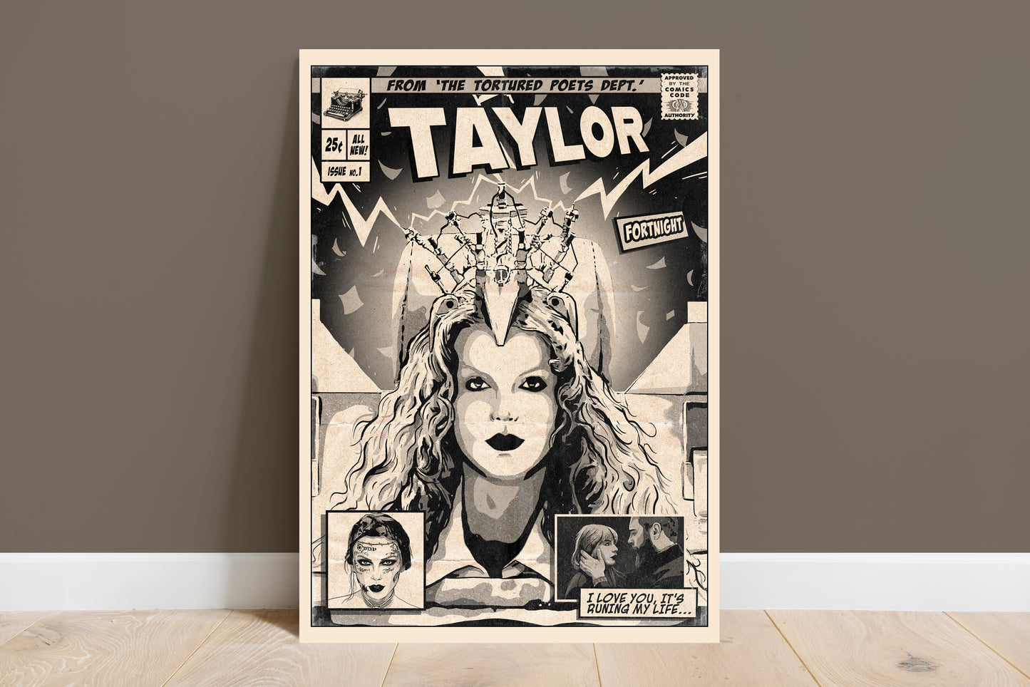 Taylor Swift Singles Collection - 10 Comic Cover Art Prints