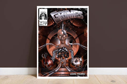 Grimes Print - Geidi Primes Comic Cover Art