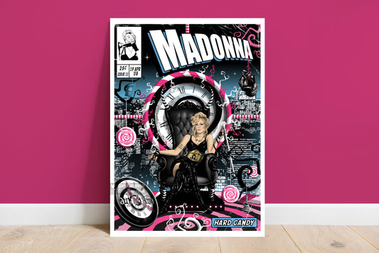 Madonna Print - Hard Candy Comic Cover Art