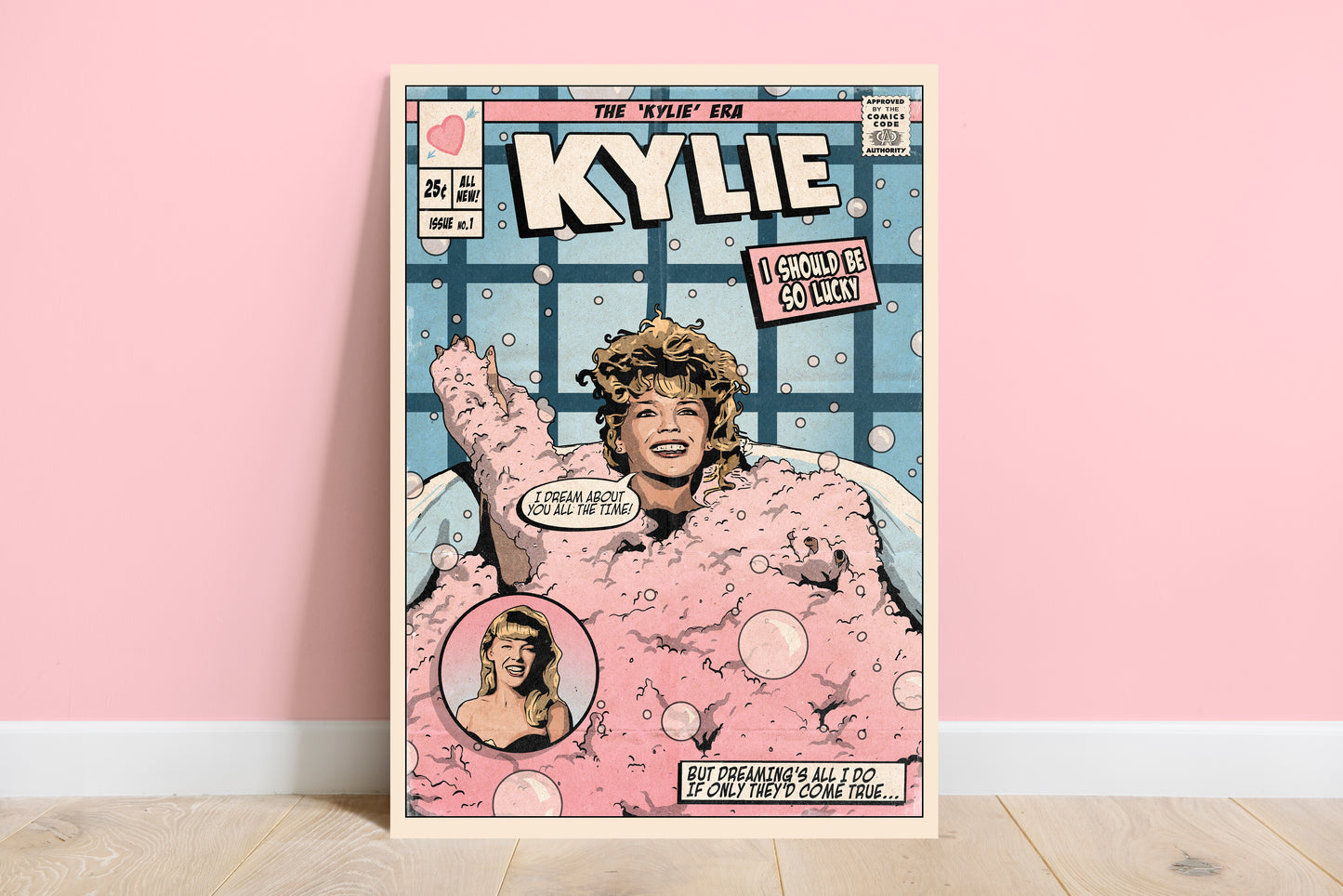 Kylie Minogue Singles Collection - 21 Comic Cover Art Prints