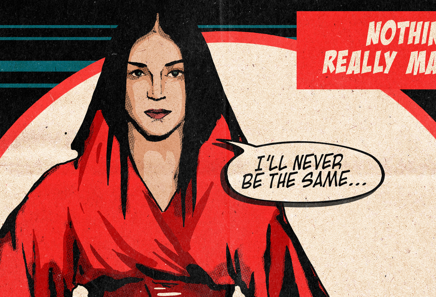 Madonna Print - Nothing Really Matters Comic Cover Art