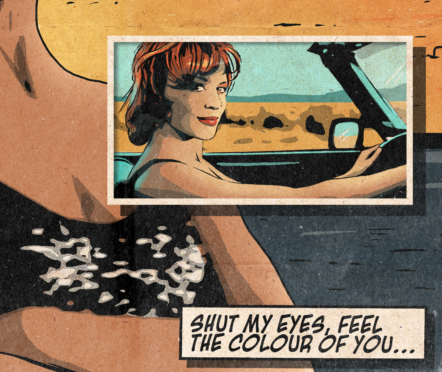 Kylie Minogue Print - Some Kind Of Bliss Comic Cover Art