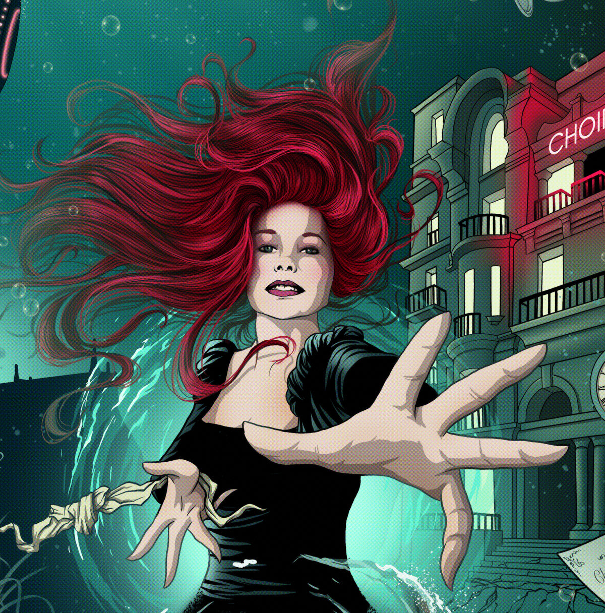 Tori Amos Print - From The Choirgirl Hotel Comic Cover Art