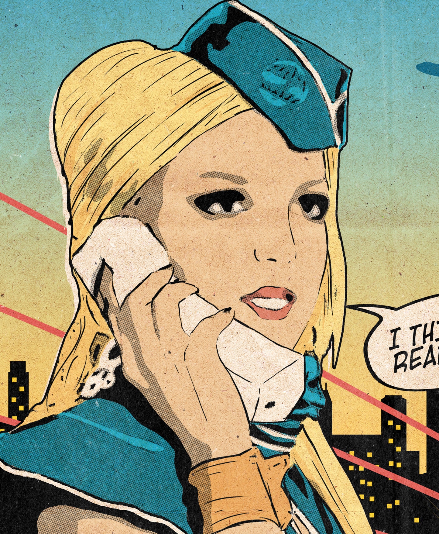 Britney Spears Print - Toxic Comic Cover Art