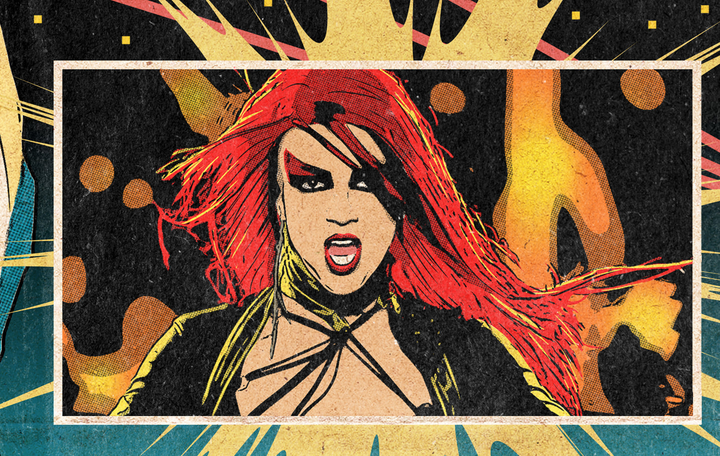 Britney Spears Print - Toxic Comic Cover Art