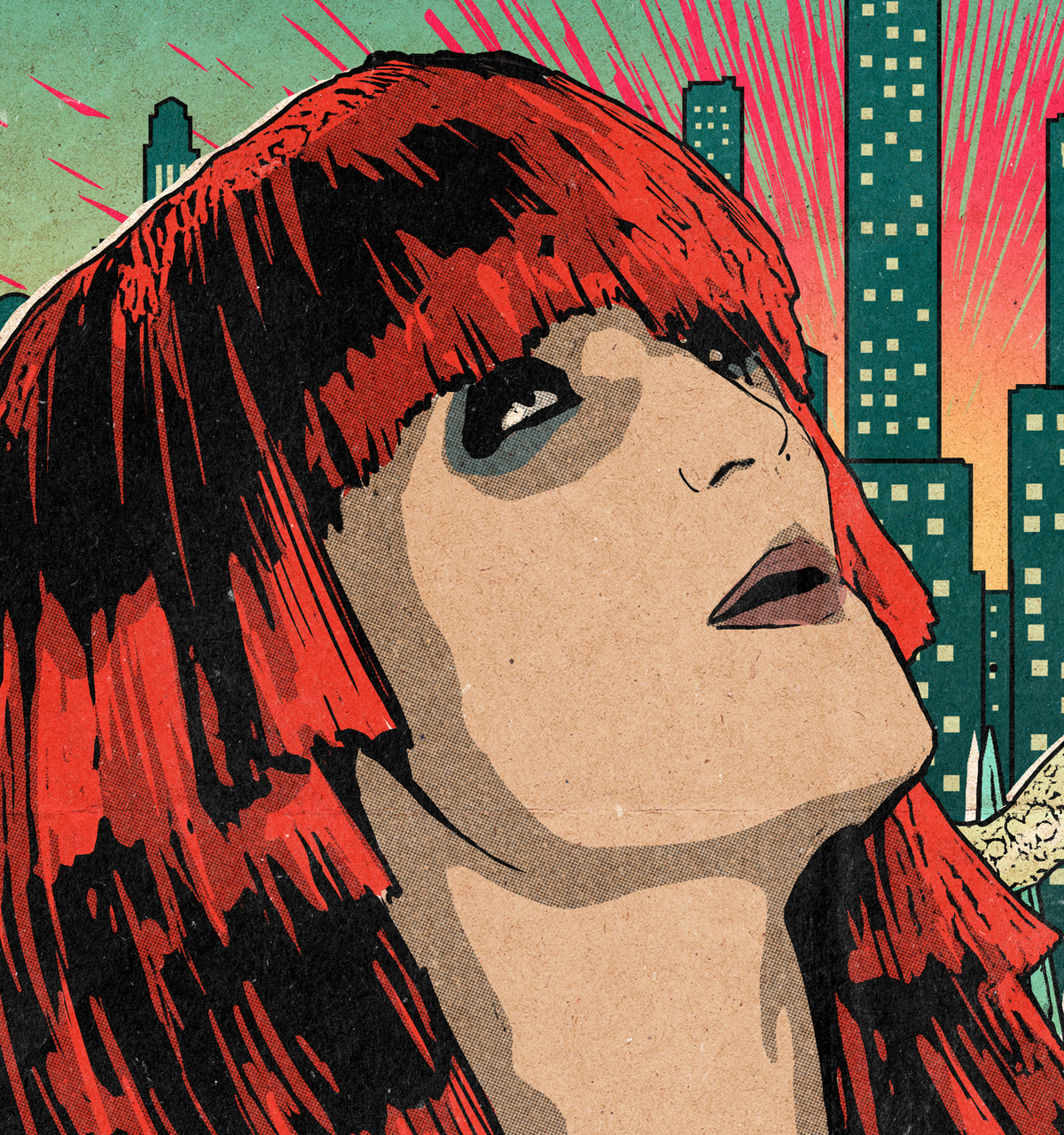 Florence + The Machine Print - Spectrum Comic Cover Art