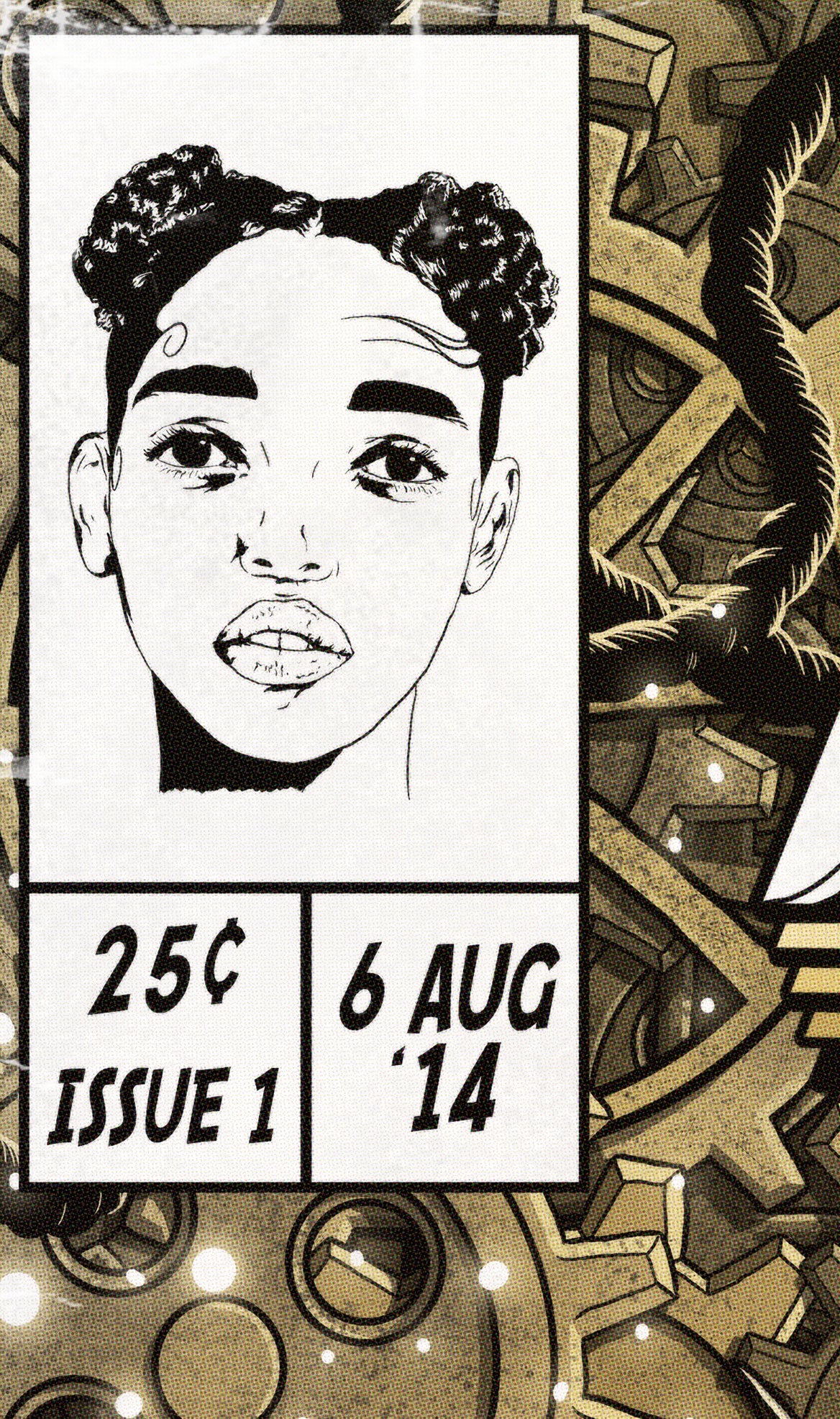 FKA Twigs Print - LP1 Comic Cover Art