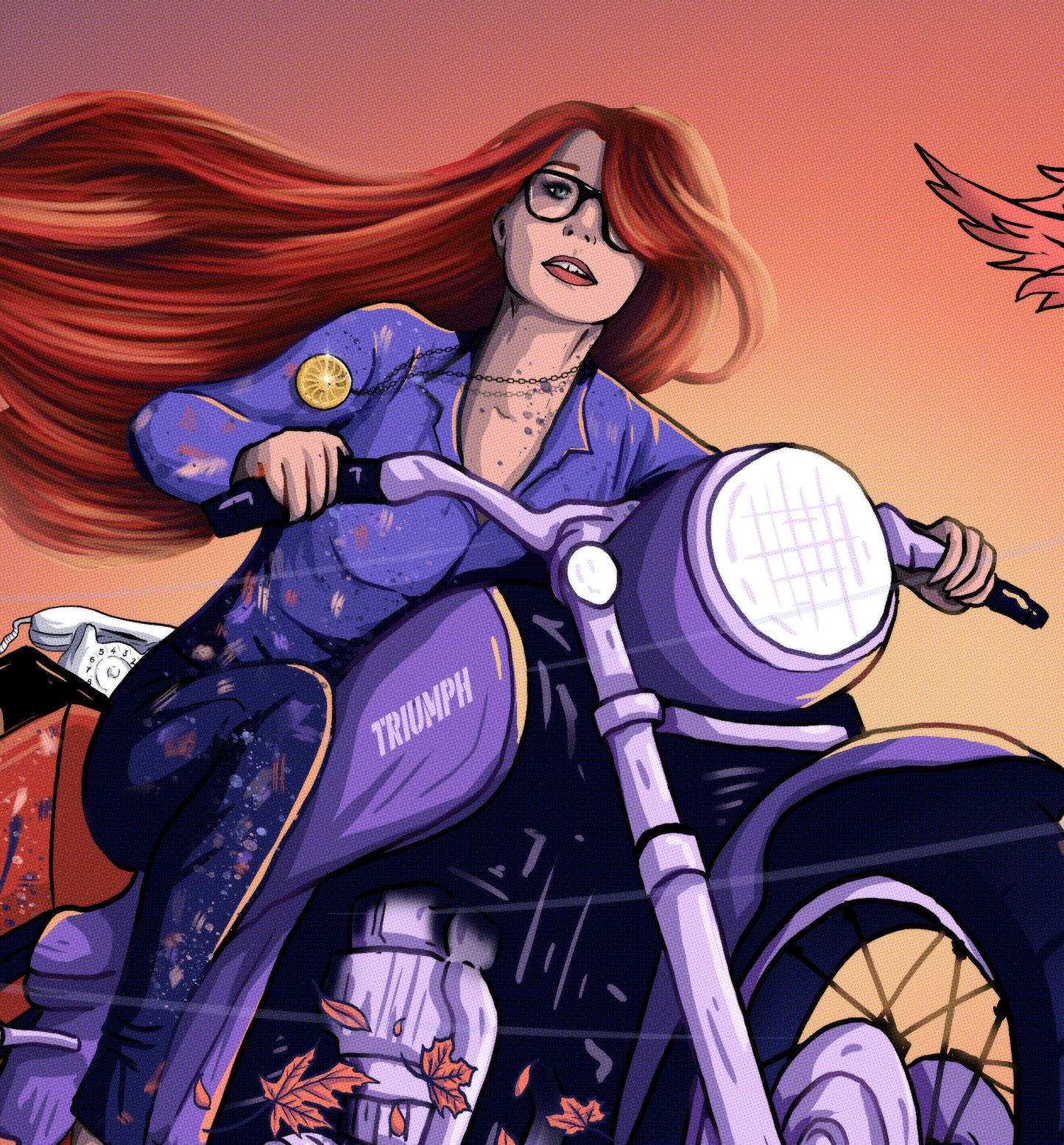 Tori Amos Print - Unrepentant Geraldines Comic Cover Art