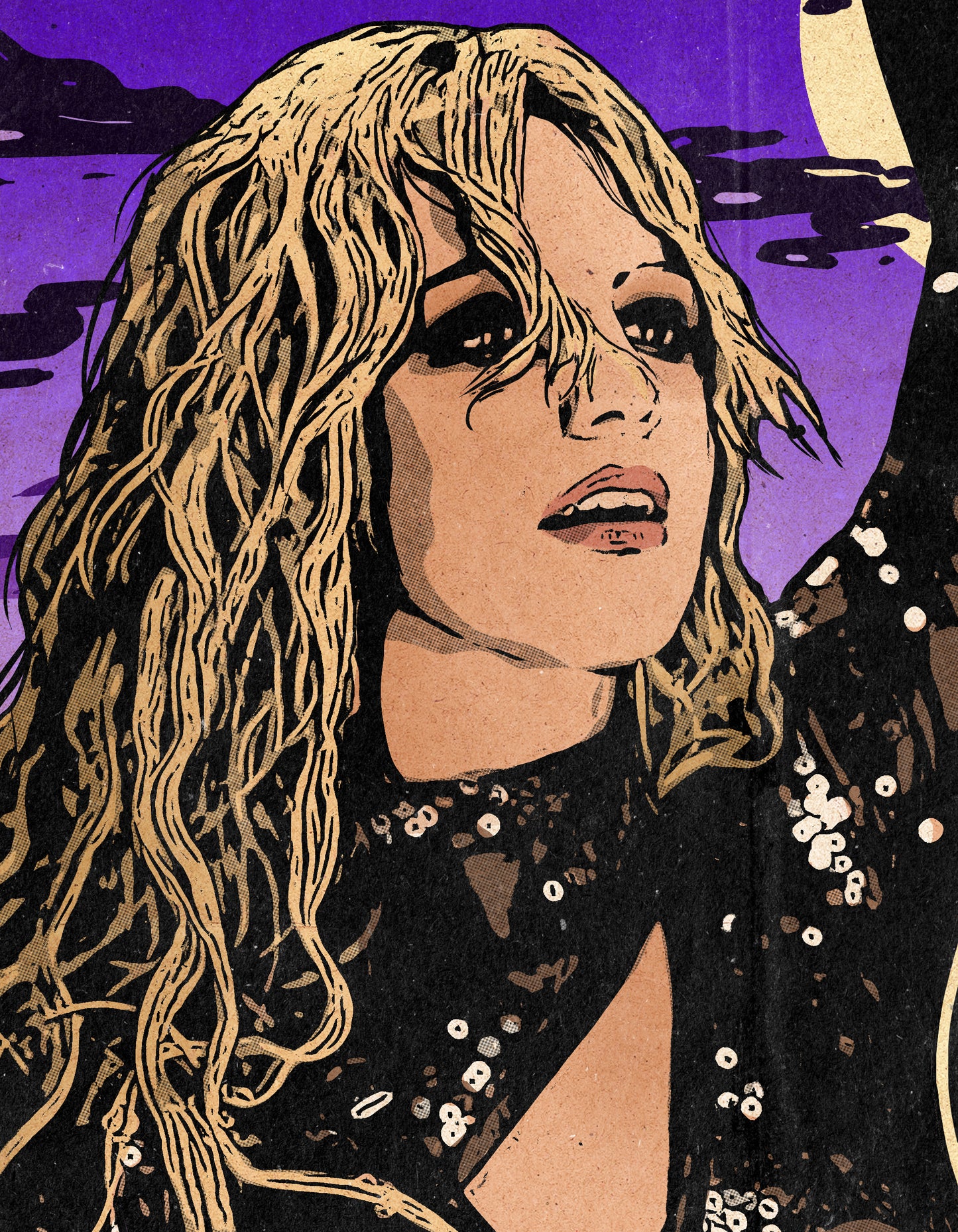 Britney Spears Print - Boys Comic Cover Art