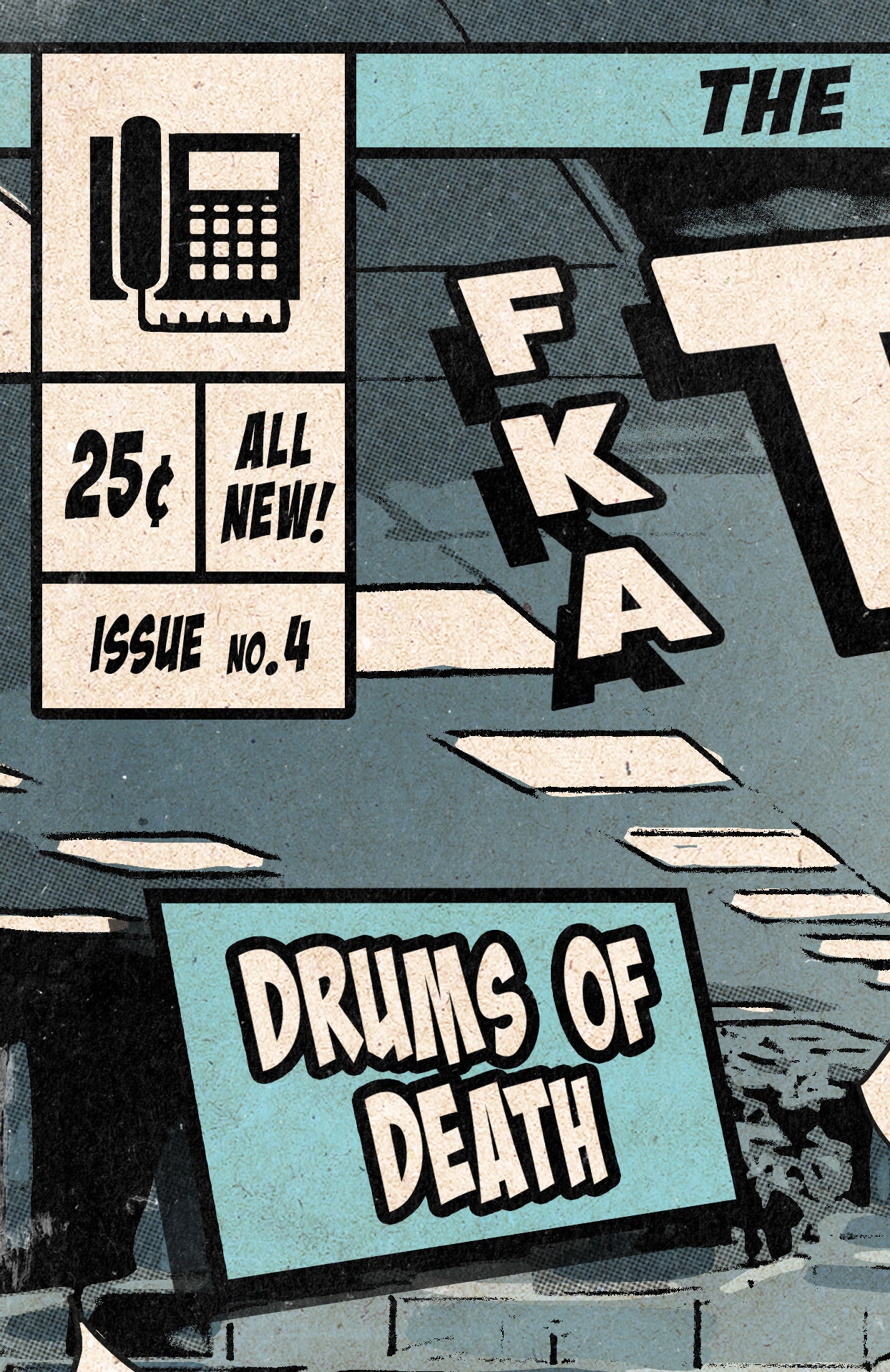 FKA Twigs Print - Drums of Death Comic Cover Art