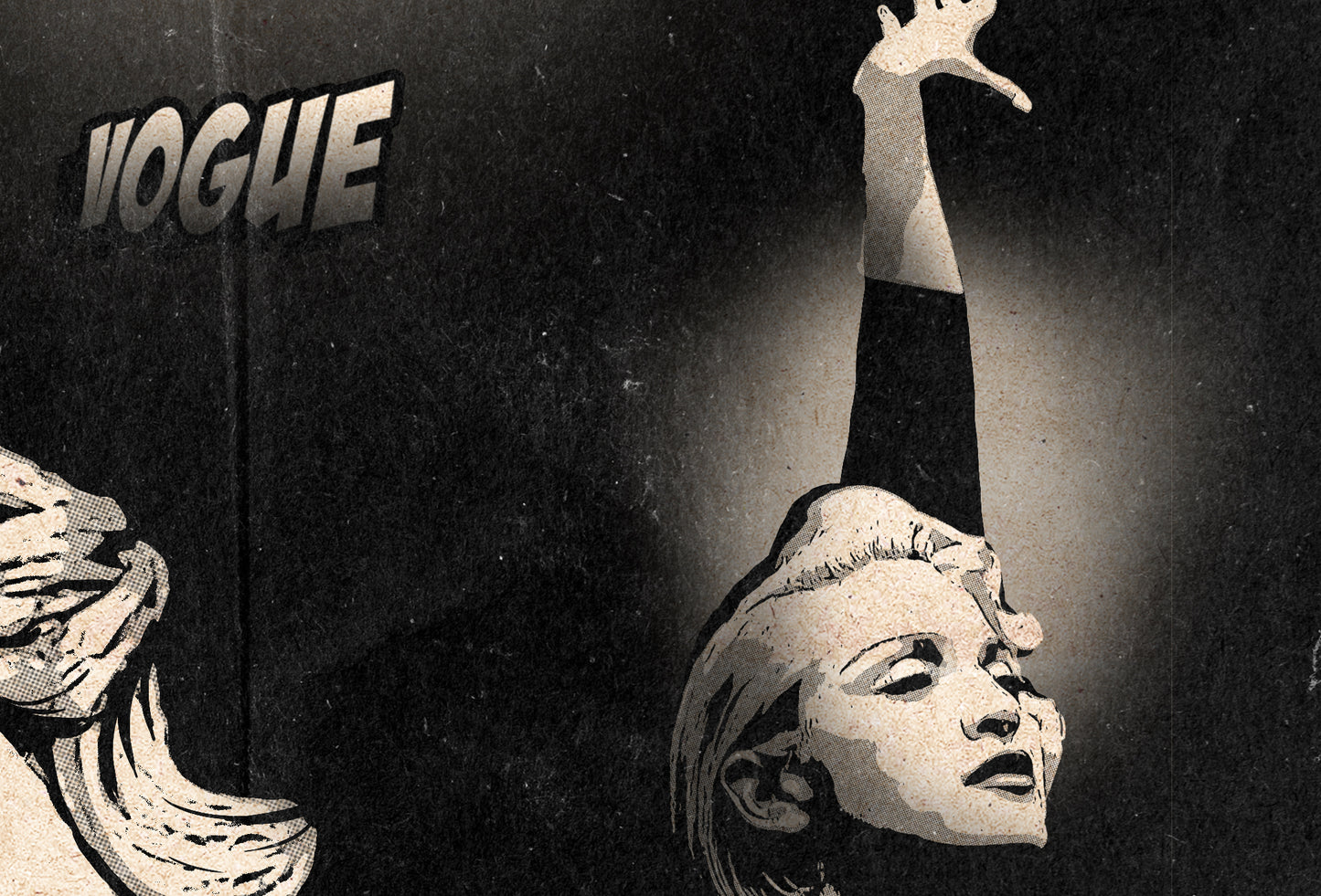 Madonna Print - Vogue Comic Cover Art