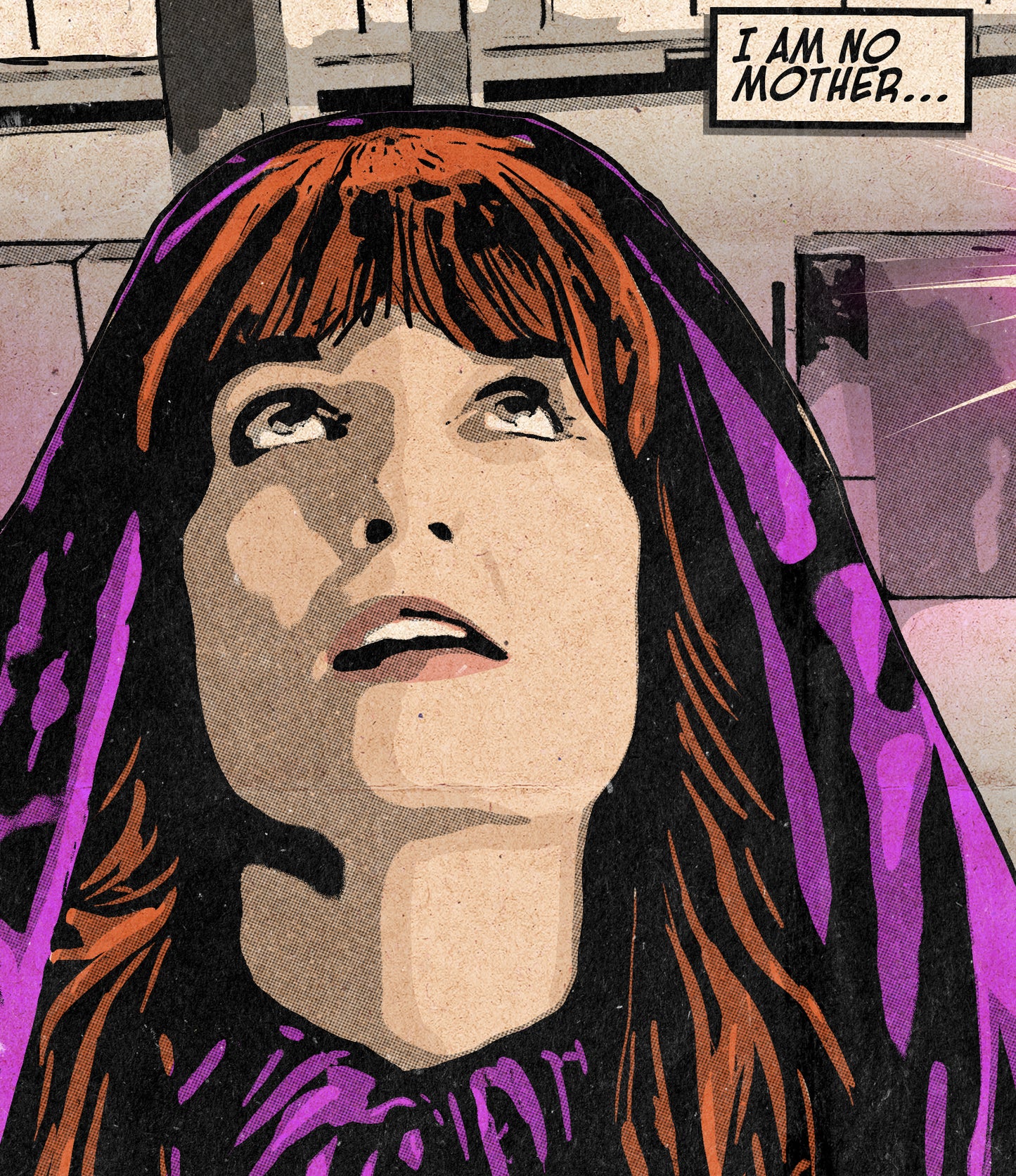 Florence + The Machine Print - King Comic Cover Art