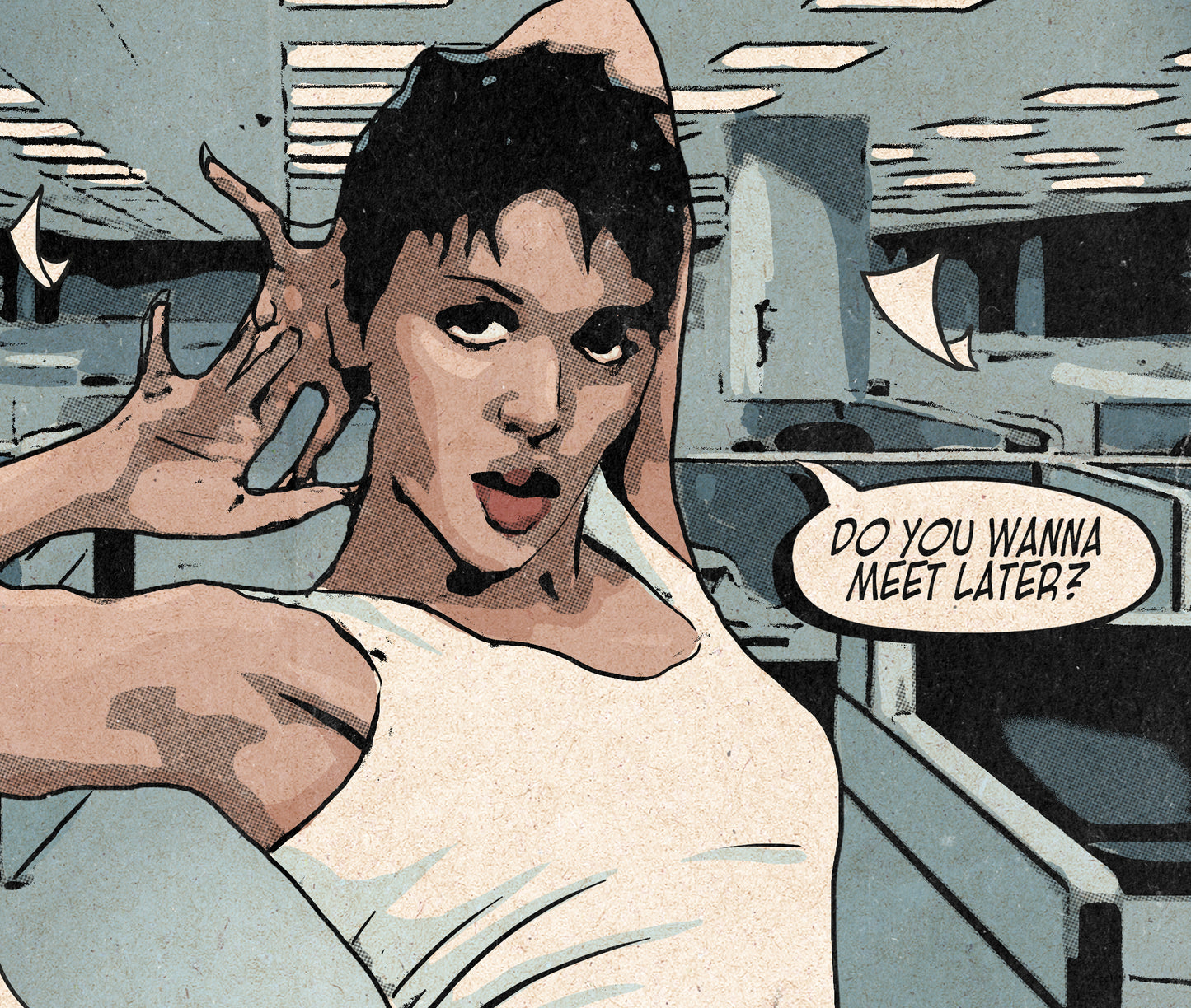 FKA Twigs Print - Drums of Death Comic Cover Art