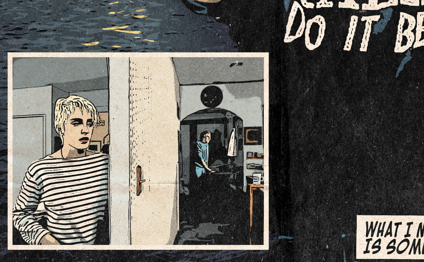 Madonna Print - Papa Don't Preach Comic Cover Art