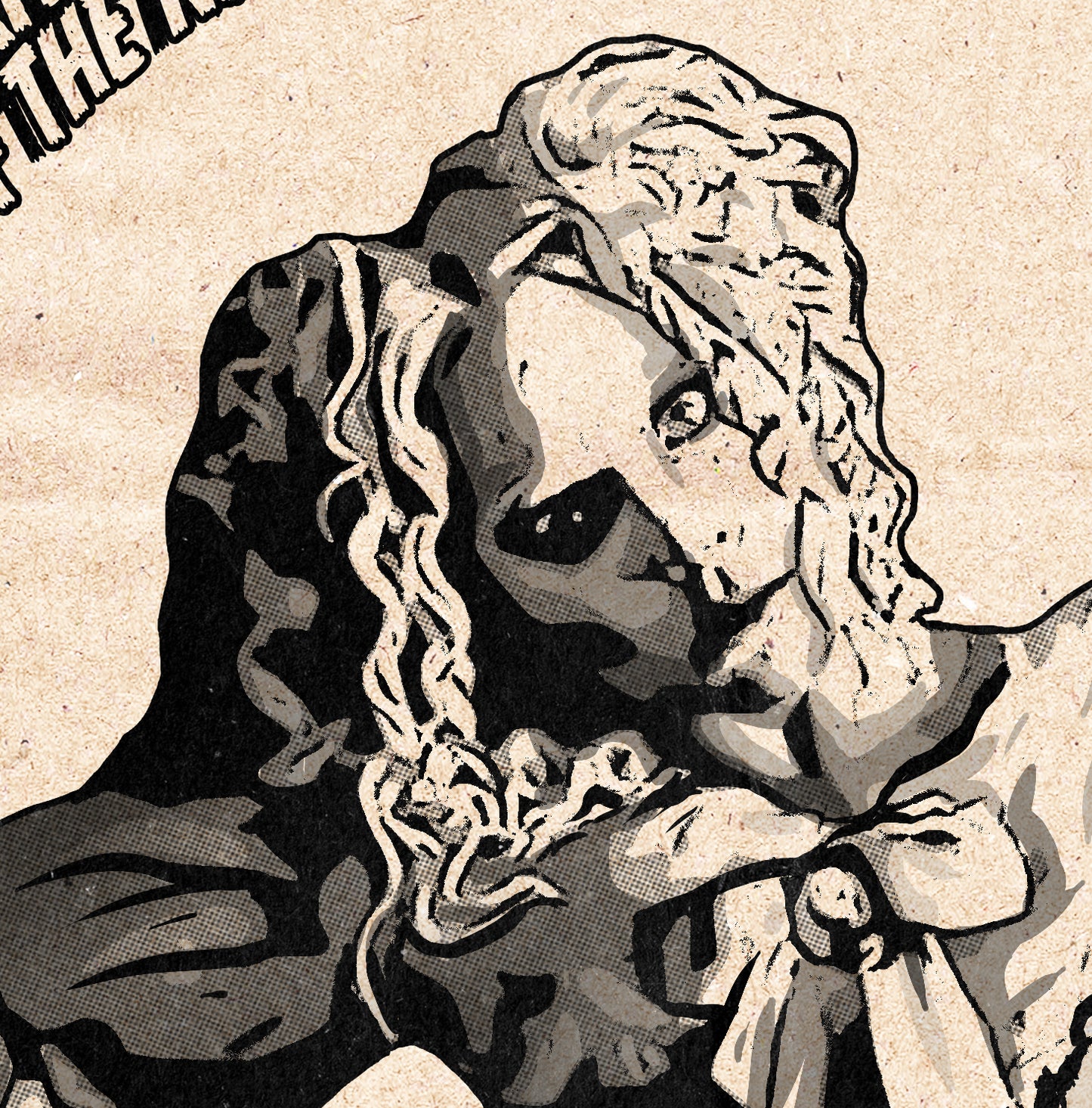 Lady Gaga Print - The Dead Dance Comic Cover Art