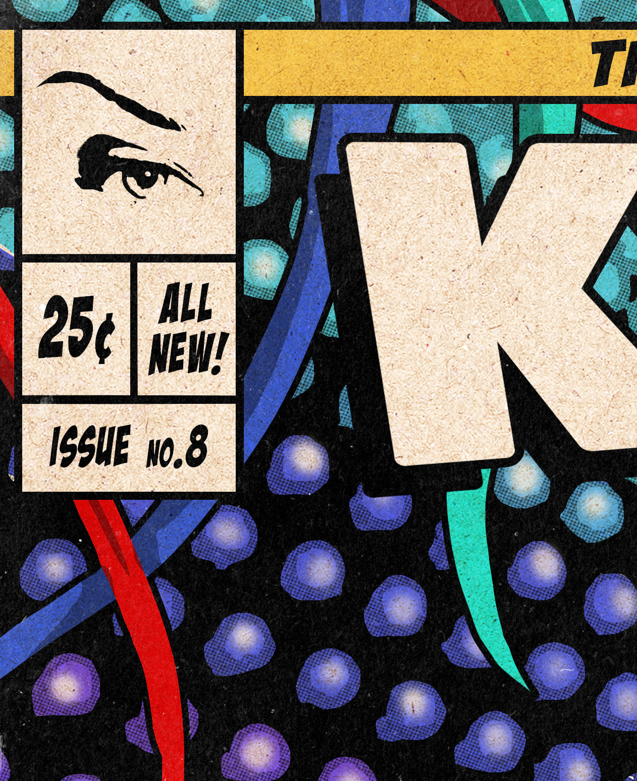 Kylie Minogue Print - In Your Eyes Comic Cover Art