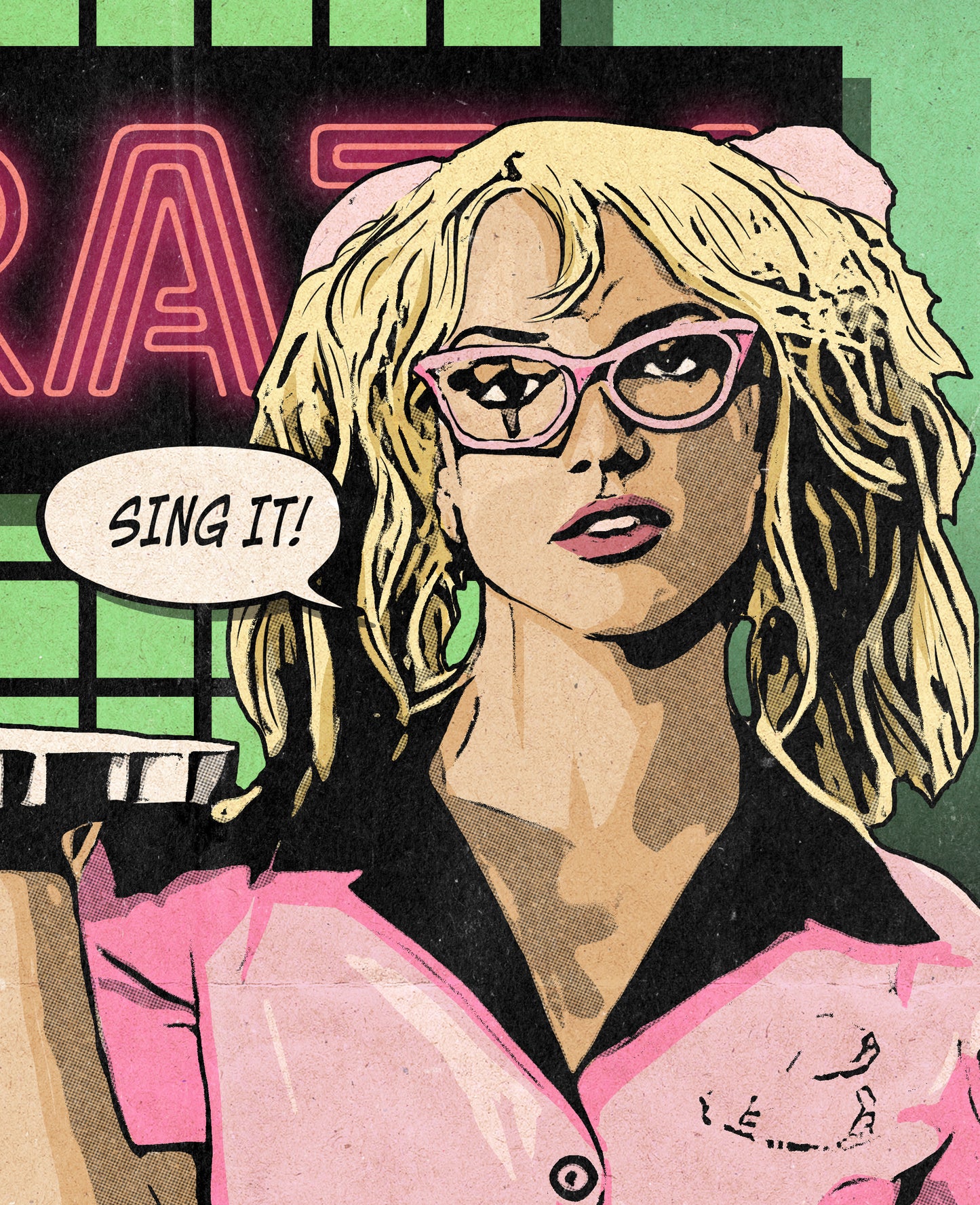 Britney Spears Print - (You Drive Me) Crazy Comic Cover Art