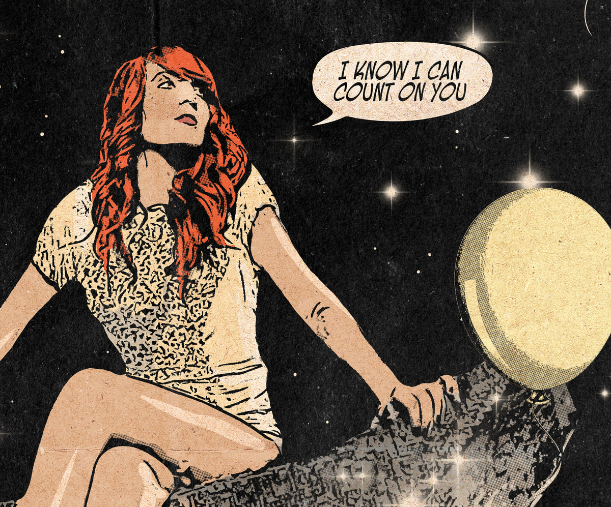 Florence + The Machine Print - You've Got The Love Comic Cover Art