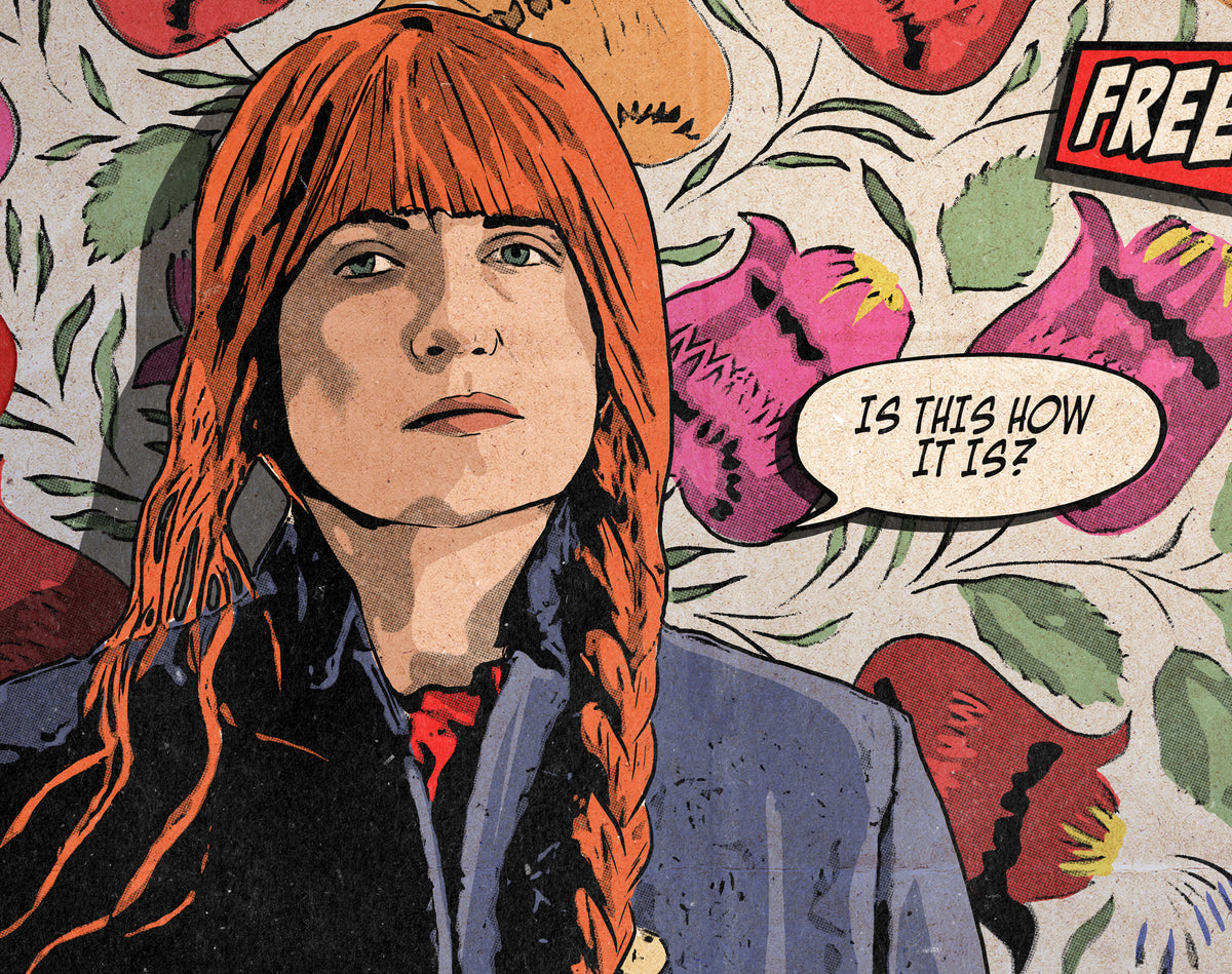 Florence + The Machine Print - Free Comic Cover Art