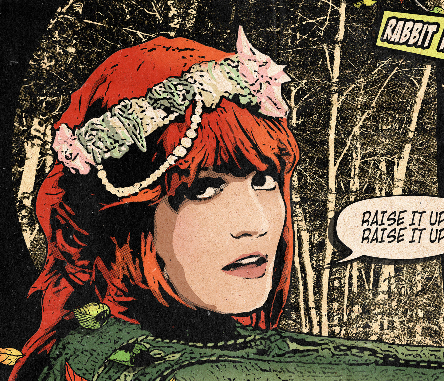 Florence + The Machine Print - Rabbit Heart Comic Cover Art