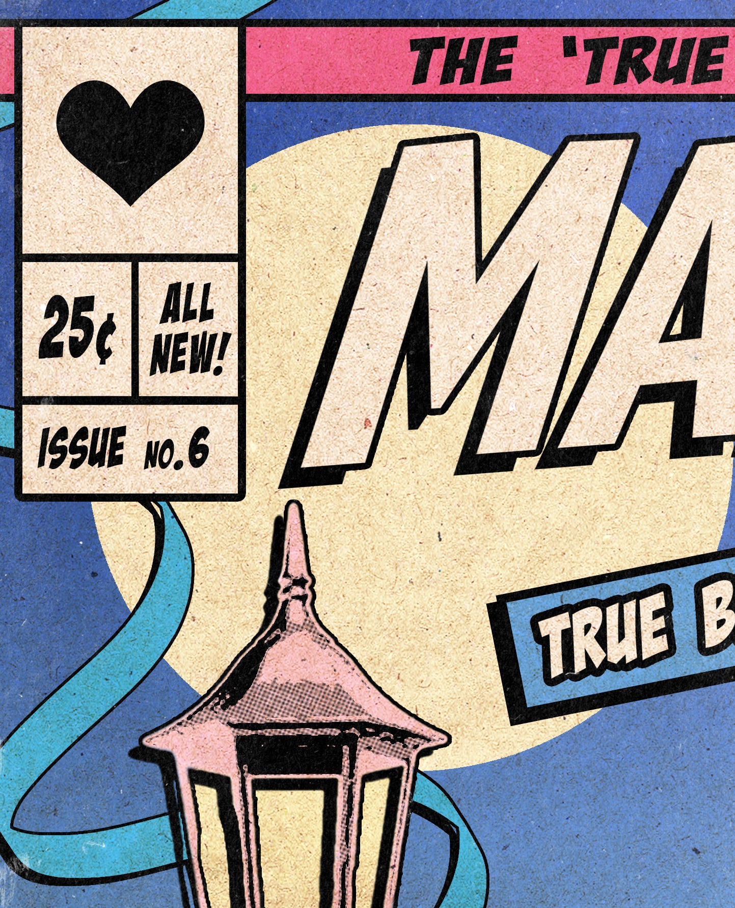 Madonna Print - True Blue Single Comic Cover Art