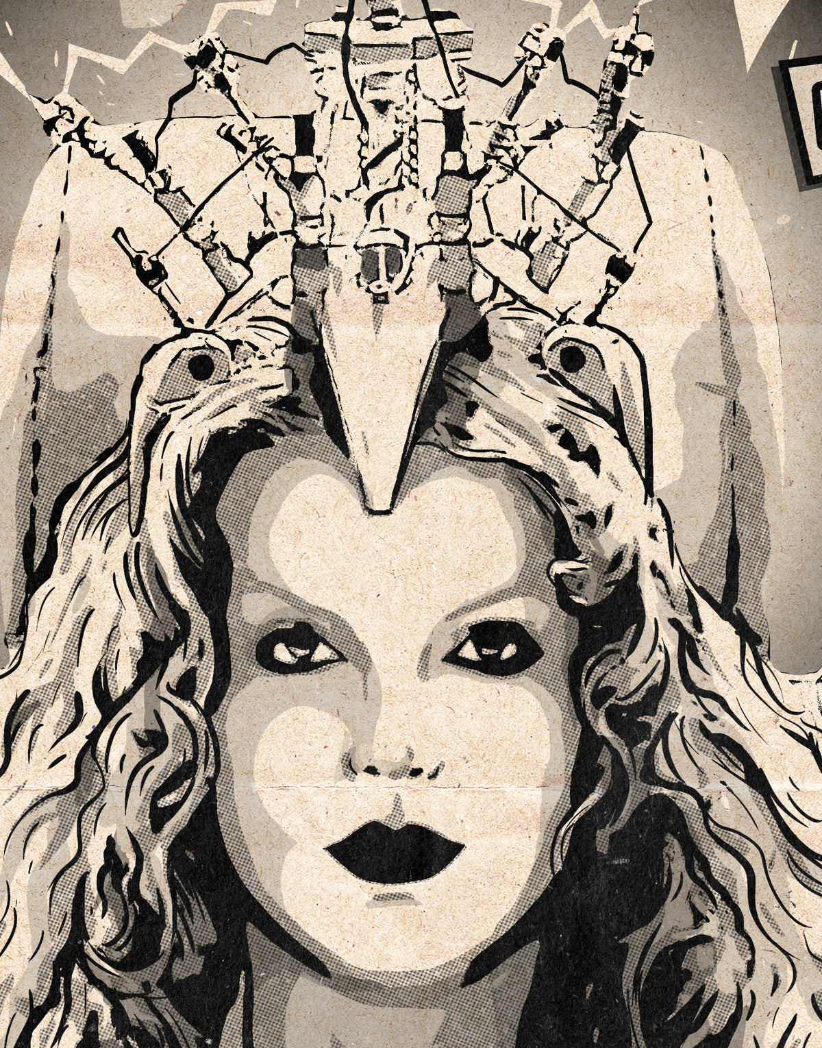 Taylor Swift Print - Fortnight Comic Cover Art