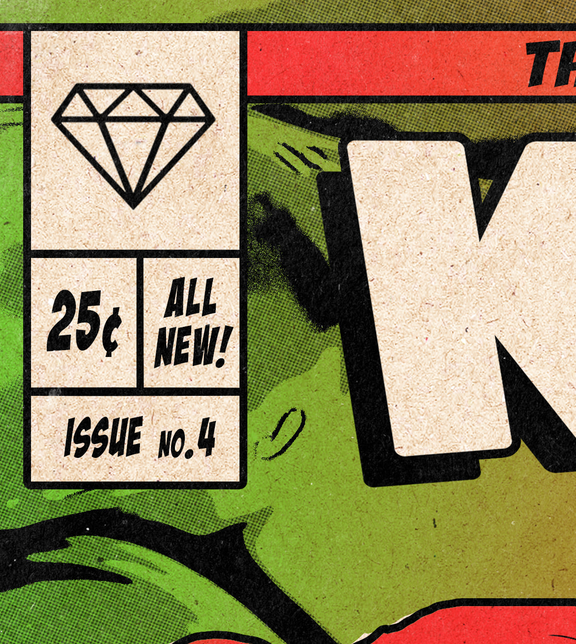 Kylie Minogue Print - Tension Comic Cover Art